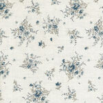 Sevenberry Made in Japan 850524 col 4 Design Blue Flower Bunch.
