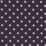 Sevenberry made in Japan 88190 Col 35 Design 7  1/4"Spot. Deep Purple.