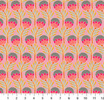 Shooting Star by Anna Maria Textiles Bouncy Blooms AMT117-83V Lavender.