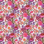 Springtime Splendour by Kirsten Katz for Free Spirit PWKI024 Sorbet.