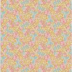 TILDA Songbird Cotton Fabric Flora Mustard 100658.