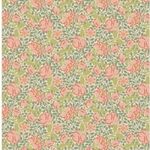 TILDA Songbird Cotton Fabric Flora Sage 100648.