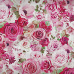 Timeless Treasures Fabrics ROSE Digital CD3148 Pink.