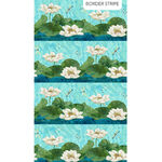 Tranquil Waters by Deborah Edwards of Northcott DP27207 Col.48 Border Print.