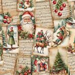 UNO VINTAGE SANTA Devonstone Collection DVC1224.