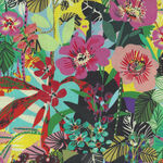 Vibrant Botanica by Kitty McCall for Free Spirit Fabric PWKC003 Multi.