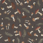 Whimsical Woods by Dawn Rosengren for Henry Glass Fabric 2236 Color 33 Brown.