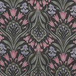 William Morris for Cosmo Textiles Made In Japan AP55807H Color 1E Deep Brown.