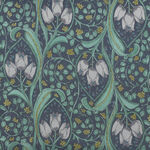 William Morris for Cosmo Textiles Made In Japan AP55807H Color 2A Grey.
