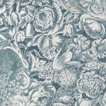 Yuwa Live Collection Made in Japan Cotton Design 819589 Colour 9 Toile Blue .