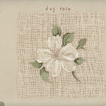 Yuwa by Keiko Akita Made in Japan Cotton Design AK829868 Colour D Cream.