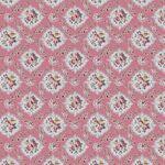 Heritage Garden by Emma Newman for Devonstone DV7505 Pink Bouquets.