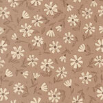 Natures Sketchbook by Elana Amo for MODA Fabric Forest Daisies M39074-13Taupe.
