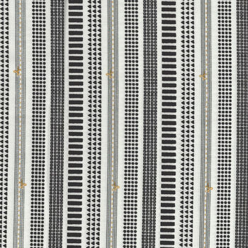 25Edition by AGF Fabrics BIN25110 Geometry Bound Black And White