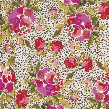 365 Fifth Avenue From Art Gallery Fabrics FAV85848 WhiteGreen