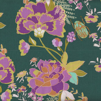 365 Fifth Avenue From Art Gallery Fabrics FAV95845 Green