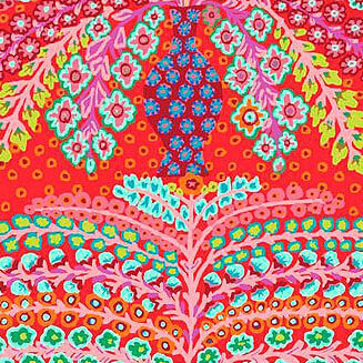 85 and Fabulous by Kaffe Fassett for Free Spirit Fabrics PWGP100RED