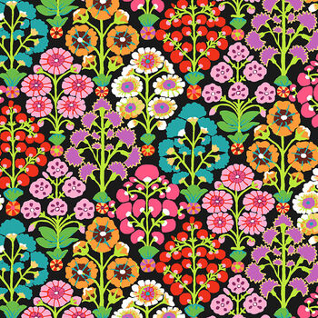 85 and Fabulous by Kaffe Fassett for Free Spirit Fabrics PWGP107 Sprays Contrast