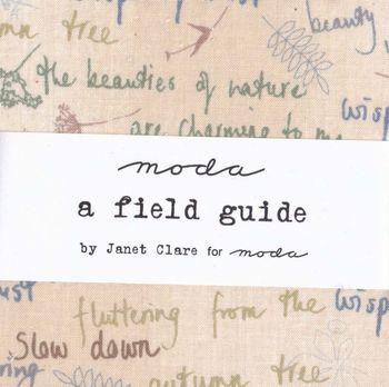 A FIELD GUIDE PRE CUTS BY MODA