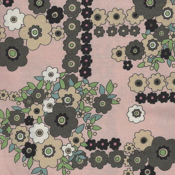 A Ghastlie Bouquet By Alexander Henry Fabrics 8789 C Dusky Pink