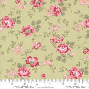 A Very Sweet Christmas by Bunny Hill Designs for MODA M3060 17 Green