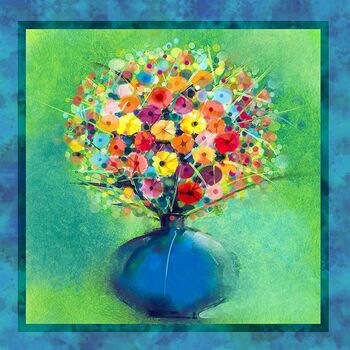 A Year Of Art From In The Beginning Studio Digital Panel 24 x 42 10YOA  1 Multi