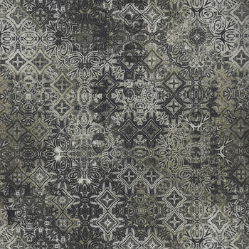 Abandoned By Tim Holtz For Free Spirit Fabrics PWTH129 Neutral Faded Tile