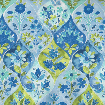 Ajisai Hydrangea by Jason Yenter for In The Beginning Fabrics 2148 3AJ1 Color 1
