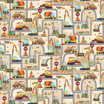 Another Brick In The Wall by Blue Fish Designs for Blank Textiles BQ3700 044 Cre