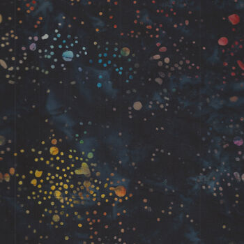 Anthology Batik Paint Splatter 859Q13 NavyMulti Splatter