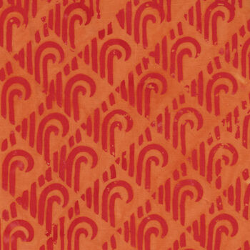 Anthology Batik by Puravida by shay for Fern Textiles 9088Q2 Bonfire
