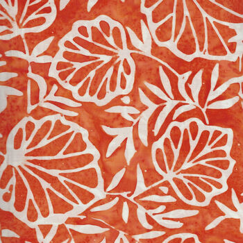 Anthology Batik for Fern Textiles 2154QX Orange Poker Night