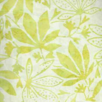 Anthology Batik for Fern Textiles 2166QX Mint Water Lilies