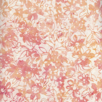 Anthology Batik for Fern Textiles  2223QX Blush