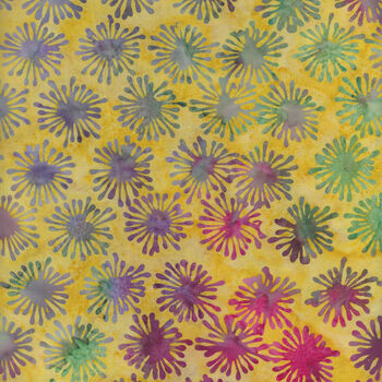 Anthology Batik for Fern Textiles  2232QX Neon