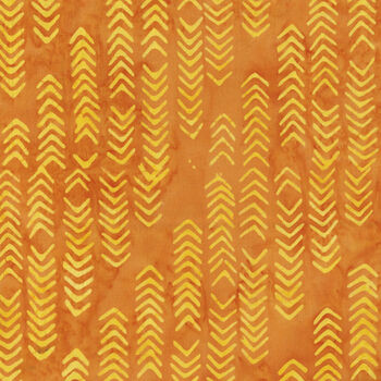 Anthology Batiks by Puravida by Shay for Fern Textiles 9091Q1 Mango