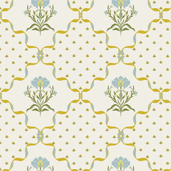 Anthology from Art Gallery Fabrics Feel The Difference ANT52101 Ribboned Blossom