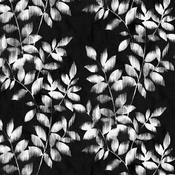 Arboretum by PandB Fabrics 108 Quilt Back 05665 Col KW Black