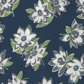 At Home By Bonnie And Camille For Moda Fabrics M5520021C Navy