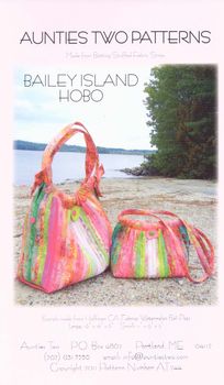 Aunties Two Patchwork bag Pattern andquotBailey Island Hoboandquot