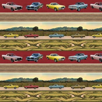 Aussie Icons From Kennard and Kennard Design 1044 Colour E Vintage Holden Border