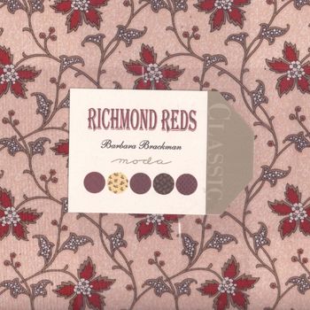 Barbara Brackman Richmond Reds Layer Cake for Moda