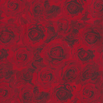 Basic Red By Stoffabrics 4502 217 Red Roses
