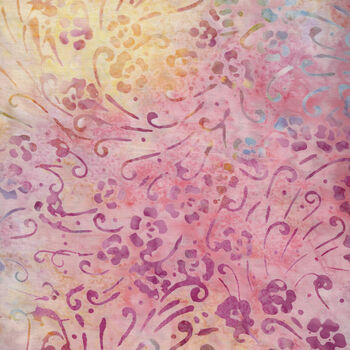 Batik Tonga Blooming JNB8577 PetalHappy Flower Bursts