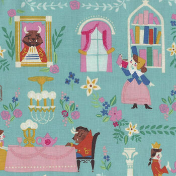 Beauty And The Beast By Jill Howarth For Riley Blake Designs C9530 Color Blue