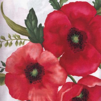 Benartex Poppy Panache from Grizzly Gulch 620col9 Patchwork and Quilting Fabric