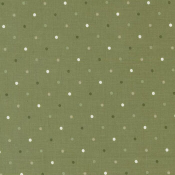 Berry and Pine by Lella Boutique For MODA M5230 19 Magic Dot Green