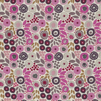 Birds And Blooms by Jocelyn Proust for Clothworks Y2464 Color 57