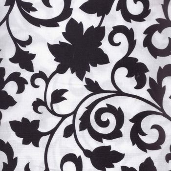 Black and White andquotJet Setterandquot Patchwork Fabric by Marcus Fabrics