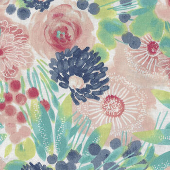 Blushing Dots by Laura Berringer for Marcus Fabrics R210767 0125 Blush Floral